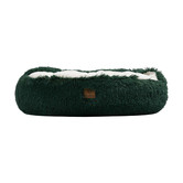 Charlies Pet Product Hooded Donut Faux Fur Dog Bed