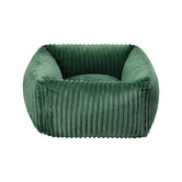 Charlies Pet Product Ascher Plush Corduroy Square Dog Bed