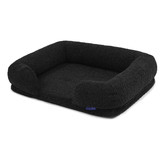Charlies Pet Product Boucle &amp; Memory Foam Dog Sofa Bed