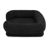 Charlies Pet Product Boucle &amp; Memory Foam Dog Sofa Bed