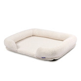 Charlies Pet Product Boucle &amp; Memory Foam Dog Sofa Bed
