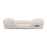 Charlies Pet Product Boucle &amp; Memory Foam Dog Sofa Bed