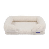 Charlies Pet Product Boucle &amp; Memory Foam Dog Sofa Bed