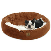 Charlies Pet Product Snookie Hooded Corduroy Dog Bed