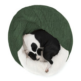 Charlies Pet Product Snookie Hooded Donut Dog Bed