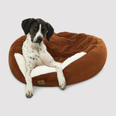Charlies Pet Product Snookie Hooded Corduroy Dog Bed