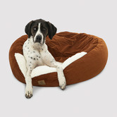 Charlies Pet Product Snookie Hooded Corduroy Dog Bed