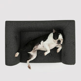 Charlies Pet Product Charcoal Luxe Dog Sofa