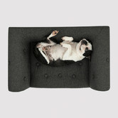 Charlies Pet Product Charcoal Luxe Dog Sofa