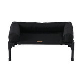 Charlies Pet Product Elevated Trampoline Bolster Dog Sofa Bed