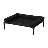 Charlies Pet Product Elevated Trampoline Bolster Dog Sofa Bed