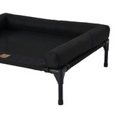 Charlies Pet Product Elevated Trampoline Bolster Dog Sofa Bed