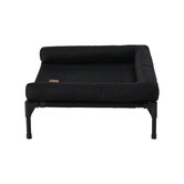 Charlies Pet Product Elevated Trampoline Bolster Dog Sofa Bed