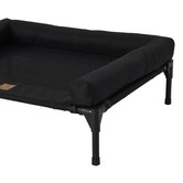 Charlies Pet Product Elevated Trampoline Bolster Dog Sofa Bed