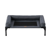 Charlies Pet Product Elevated Trampoline Bolster Dog Sofa Bed