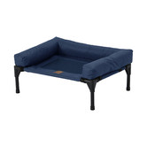 Charlies Pet Product Elevated Trampoline Bolster Dog Sofa Bed