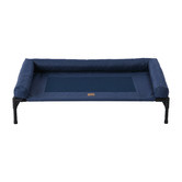Charlies Pet Product Elevated Trampoline Bolster Dog Sofa Bed