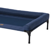 Charlies Pet Product Elevated Trampoline Bolster Dog Sofa Bed