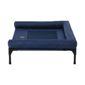 Charlies Pet Product Elevated Trampoline Bolster Dog Sofa Bed