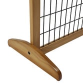 Charlies Pet Product 3 Panel Pine Wood Pet Gate