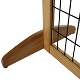 Charlies Pet Product 3 Panel Pine Wood Pet Gate
