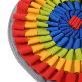 Charlies Pet Product Rainbow Snuffle Mat