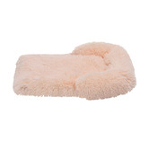 Charlies Pet Product Shaggy Faux Fur Bolster Sofa Protector &amp; Dog Bed