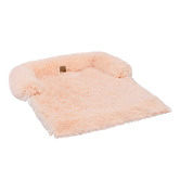 Charlies Pet Product Shaggy Faux Fur Bolster Sofa Protector &amp; Dog Bed