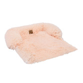 Charlies Pet Product Shaggy Faux Fur Bolster Sofa Protector &amp; Dog Bed