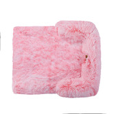 Charlies Pet Product Shaggy Faux Fur Bolster Sofa Protector &amp; Dog Bed