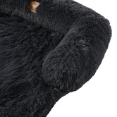 Charlies Pet Product Shaggy Faux Fur Bolster Sofa Protector &amp; Dog Bed