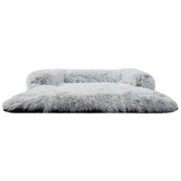 Charlies Pet Product Shaggy Faux Fur Bolster Sofa Protector &amp; Dog Bed