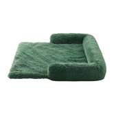 Charlies Pet Product Shaggy Faux Fur Bolster Sofa Protector &amp; Dog Bed