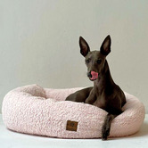 Charlies Pet Product Donut Boucle Dog Bed