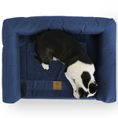 Charlies Pet Product Elevated Trampoline Bolster Dog Sofa Bed