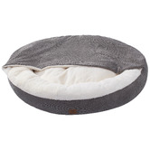 Charlies Pet Product Snookie Hooded Calming Dog Bed