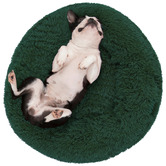 Charlies Pet Product Faux Fur Donut Dog Bed