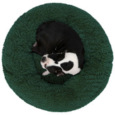 Charlies Pet Product Faux Fur Donut Dog Bed