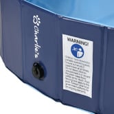 Charlies Pet Product Splash Society Foldable Sprinkler Pet Pool