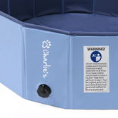 Charlies Pet Product Splash Society Foldable Pet Pool