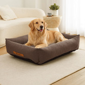 Charlies Pet Product Brody Linen-Look Dog Bed
