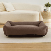 Charlies Pet Product Brody Linen-Look Dog Bed