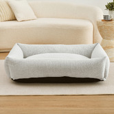 Charlies Pet Product Brody Linen-Look Dog Bed