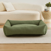 Charlies Pet Product Brody Linen-Look Dog Bed