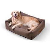 Charlies Pet Product Brody Linen-Look Dog Bed