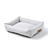 Charlies Pet Product Brody Linen-Look Dog Bed