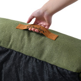 Charlies Pet Product Brody Linen-Look Dog Bed