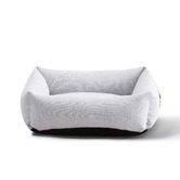 Charlies Pet Product Brody Linen-Look Dog Bed