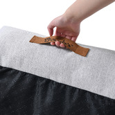 Charlies Pet Product Brody Linen-Look Dog Bed