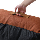 Charlies Pet Product Brody Linen-Look Dog Bed
